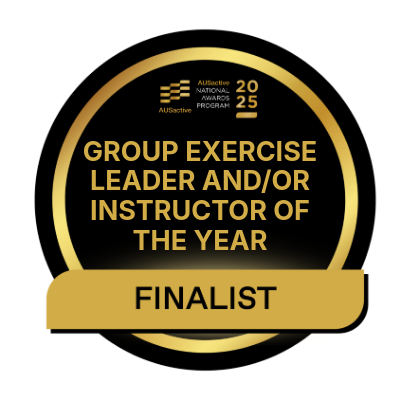 Group Fitness leader and Instructor of the year award